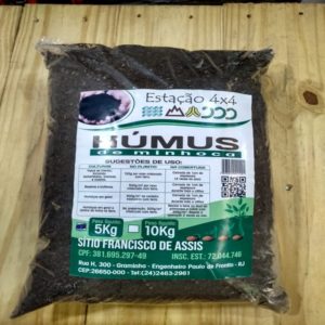 Húmus de Minhoca (5 Kg) – Estação 4×4
