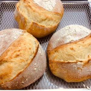 Pão de Fermentação Natural Tipo Sourdough (350 g) – Sítio Caçador
