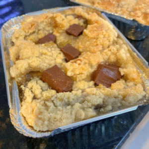 Cuca de Banana com Chocolate (200 g) – Sítio Pica-Pau
