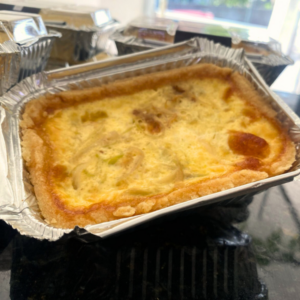 Quiche de Queijo com Alho Poró (130 g) – Sítio Pica-Pau